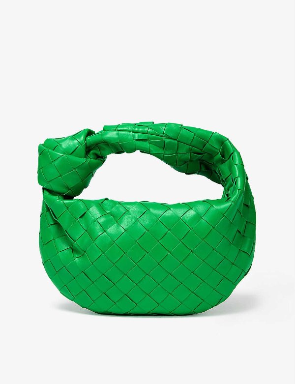 The Mini Jodie Intrecciato leather hobo bag