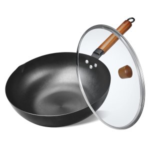 Hyoank Carbon Steel Wok Suits for all Stoves