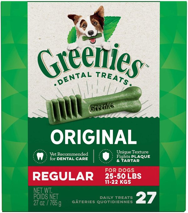 Original Regular Natural Dental Dog Treats