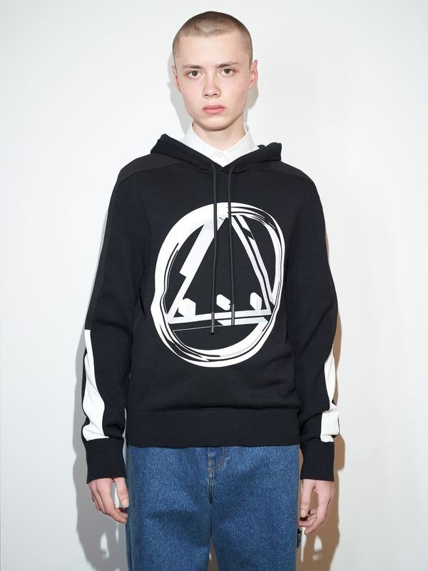 McQ Icon Sphere Technical Hoodie Sweater
