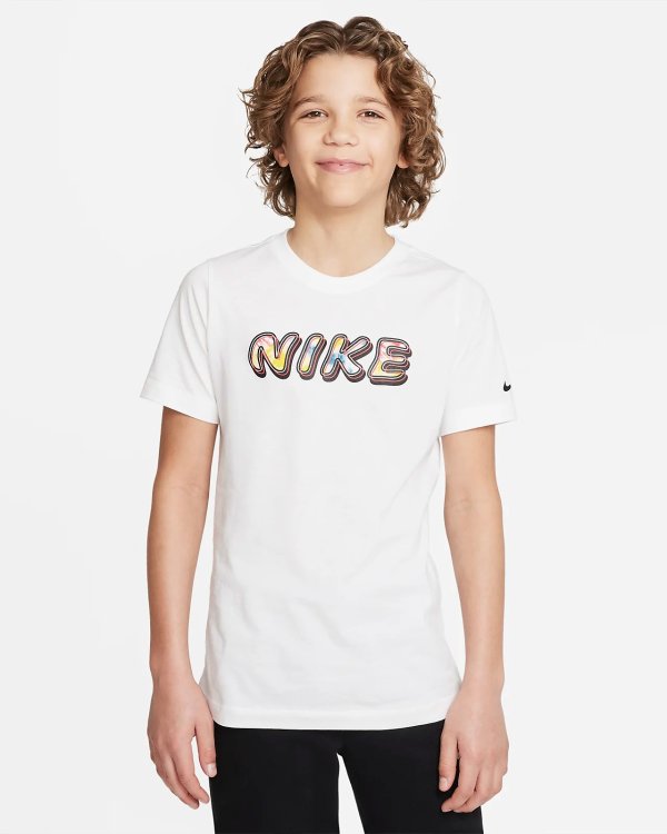 Sportswear Big Kids' Tie-Dye T-Shirt..com