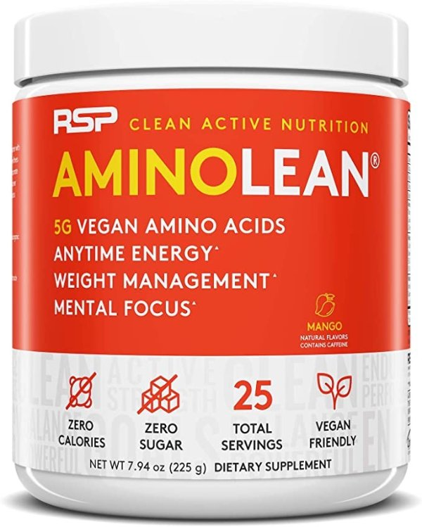 Mango Aminolean Amino Acid Supplement, 8.29 OZ