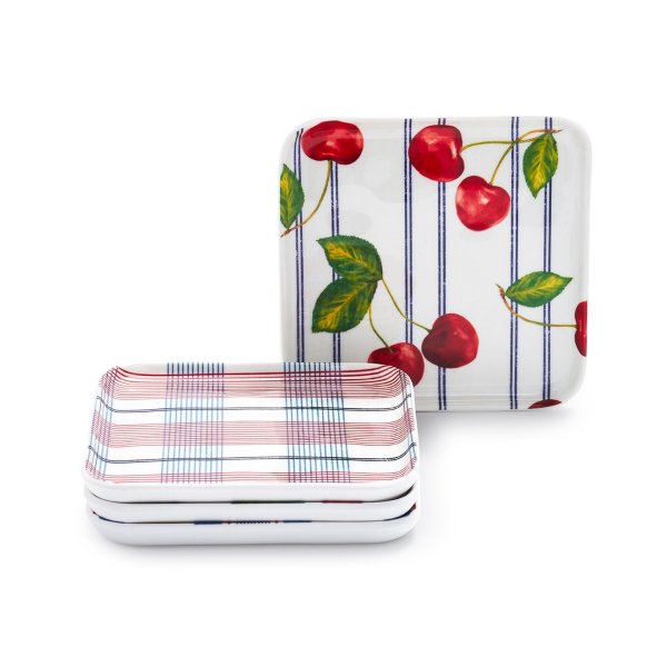 Pique-Nique Melamine Coasters, Set of 4 | Sur La Table