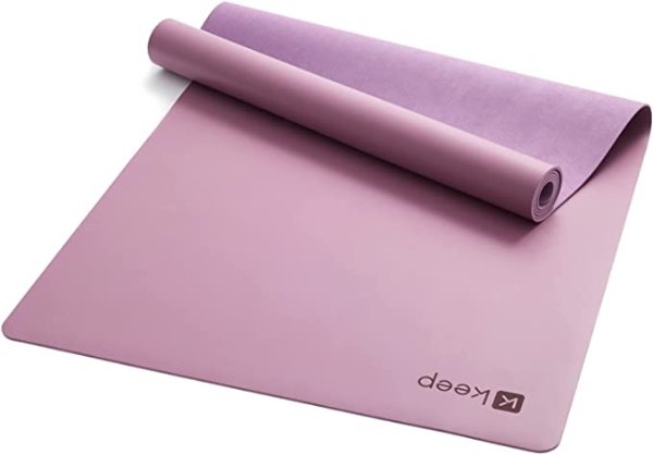 Premium Yoga Mat- 5mm Thick Non Slip Anti-Tear Fitness Mat for Hot Yoga, Pilates & Stretching Home Gym Workout