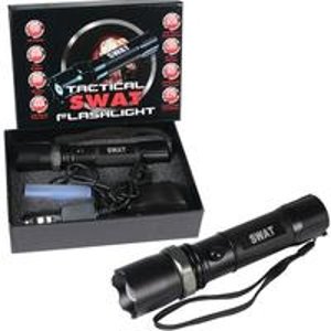SWAT BW8202 XM-L T6 3W CREE 120 Lumens LED Flashlight - 3500mA Battery+charger
