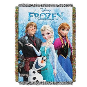 Northwest Frozen, Frozen Fun Woven Tapestry Throw, 48" x 60"
