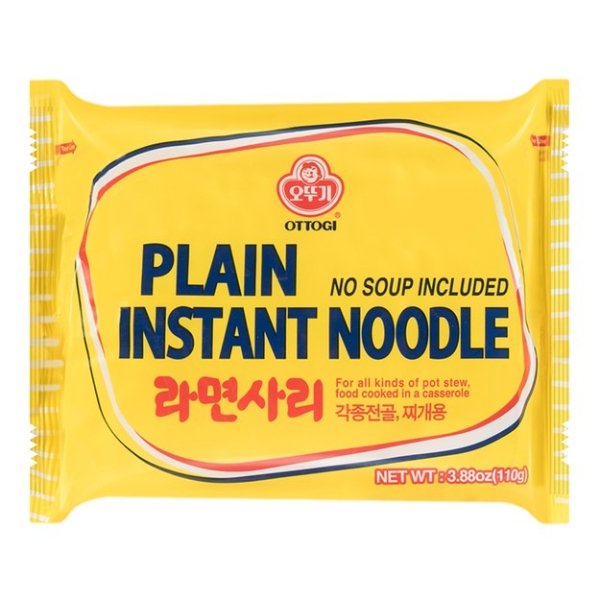 OTTOGI Ramyonsari Plain Instant Ramen Noodle 110g