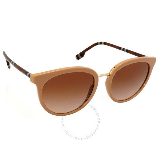 Willow Gradient Brown Phantos Ladies Sunglasses BE4316 400813 54