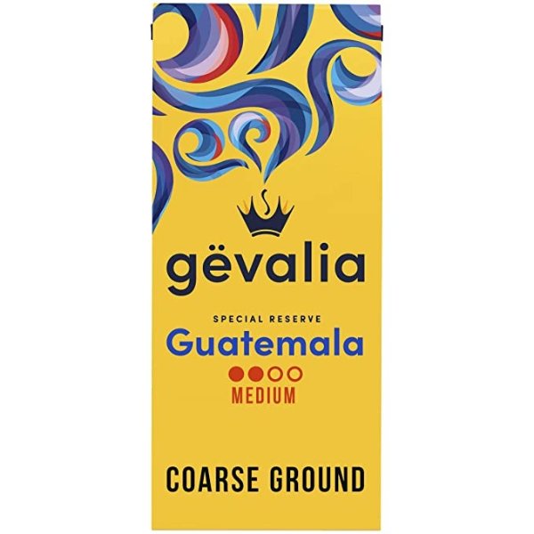 Special Reserve Guatemala Single Origin Medium Roast Coarse Ground Coffee (10 oz Bag)