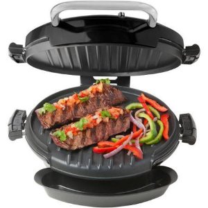 George Foreman 360 Grill with 2-Removable Grill Plates