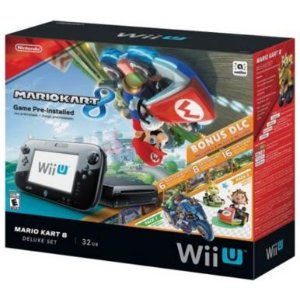 Nintendo任天堂 Wii U 32GB版 超级马里奥赛车8套装