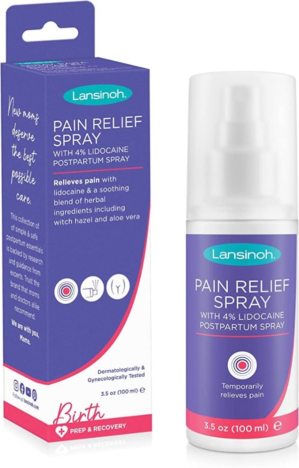 Lansinoh Postpartum Pain Relief Spray
