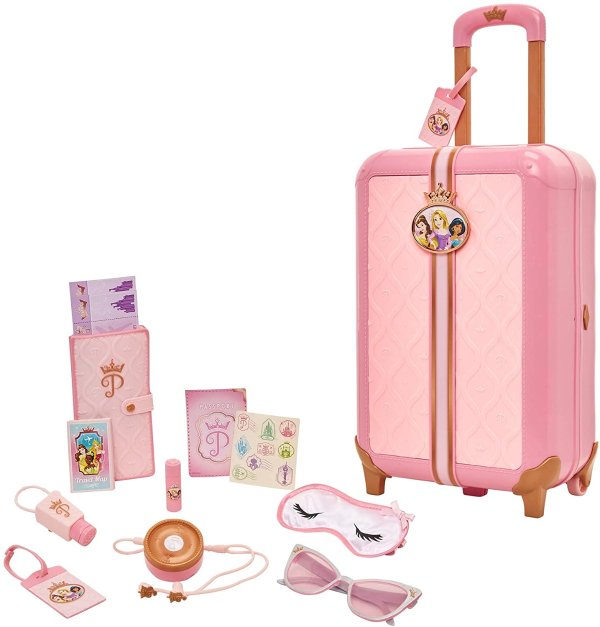 Disney Princess Travel Suitcase Play Set for Girls