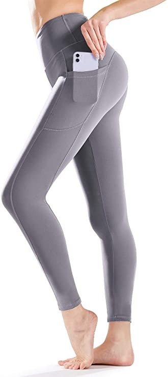 Gnpolo Womens Leggings Workout High Waisted Capri Yoga Pants
