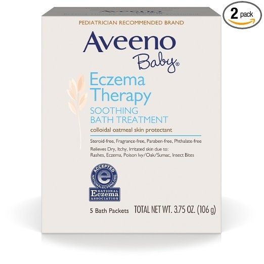 Baby Eczema Therapy Soothing Baby Bath Treatment, 5 Count-3.75oz (Pack of 2)