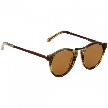 Hemingway Tortoise Acetate Frame Brown Lens Ladies Sunglasses