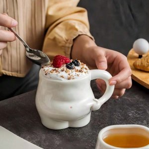 SHEIN小肚腩陶瓷咖啡杯