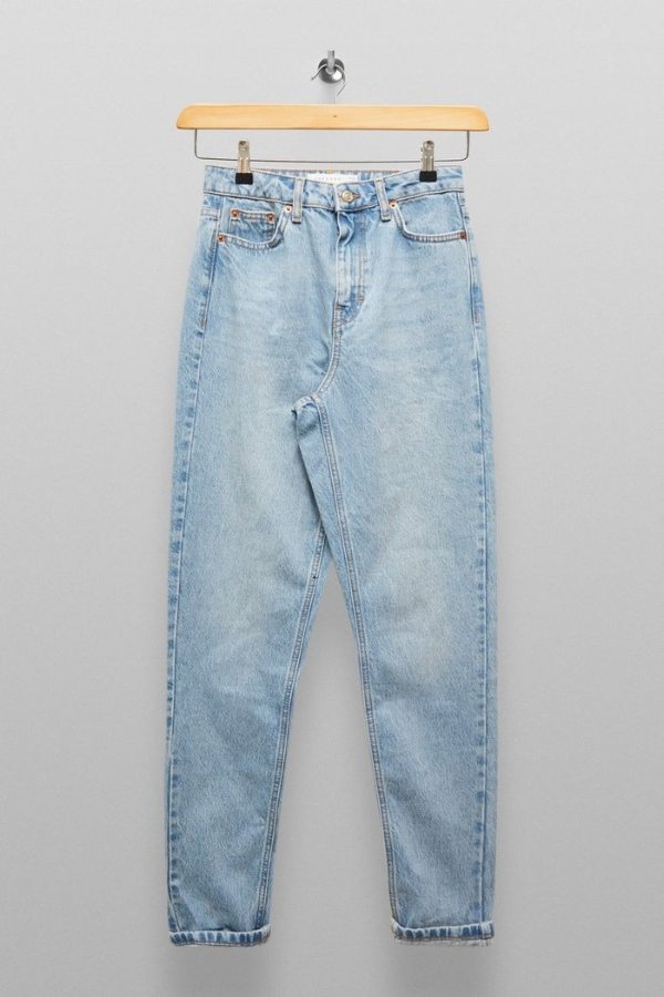 Bleach Mom Tapered Jeans