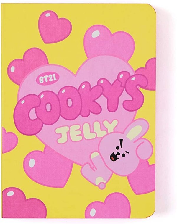 Official Merchandise by Line Friends - COOKY Character Sweet Edge Color Notebook