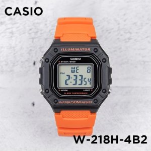 8折 $23.99(原价$29.99)白菜价：Casio W-218H 男士经典电子运动手表