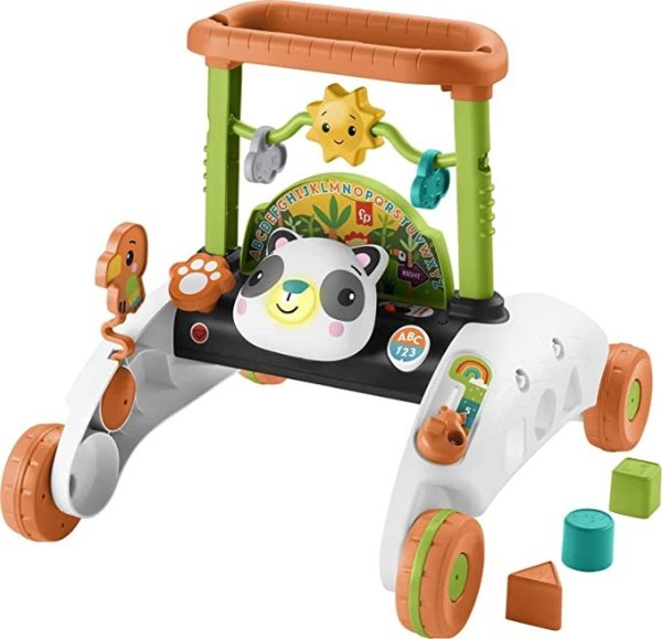 2-Sided Steady Speed Panda Walker, interactive baby walking toy with activities and learning songs [Amazon Exclusive] [Amazon Exlclusive]
