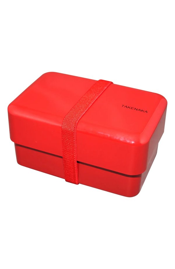 红色餐盒