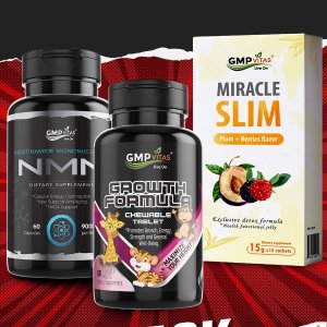 Dealmoon Exclusive: GMP Vitas Black Friday Supplements Sale