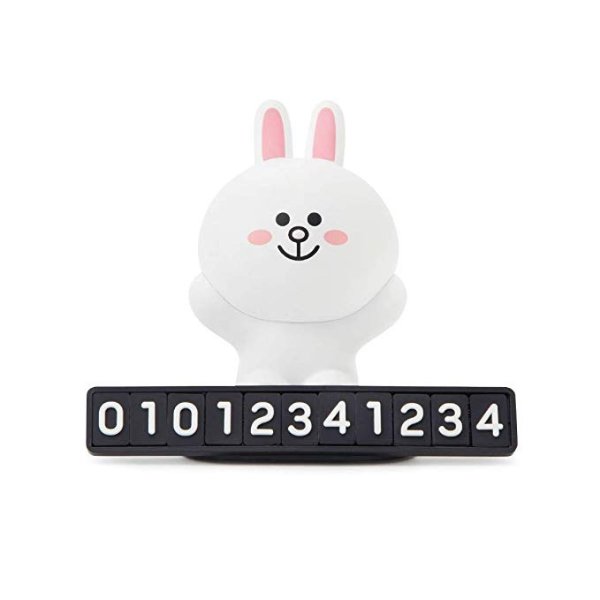 VIN Number - CONY Character Vehicle Car Accessory ID Tag, White