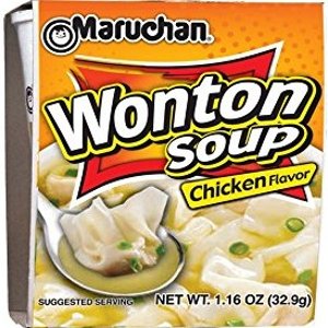 Maruchan Wonton Soup Chicken Flavor (Pack of 12)