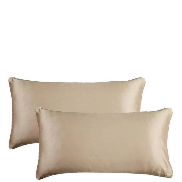 Skin Rejuvenating Anti-Aging Copper Pillowcase Duo - Gold