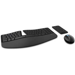 史低价：Microsoft Sculpt 人体工学 商务无线键鼠套装 带小键盘