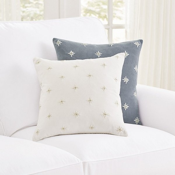 Celestial Embroidered Pillow | Ballard Designs
