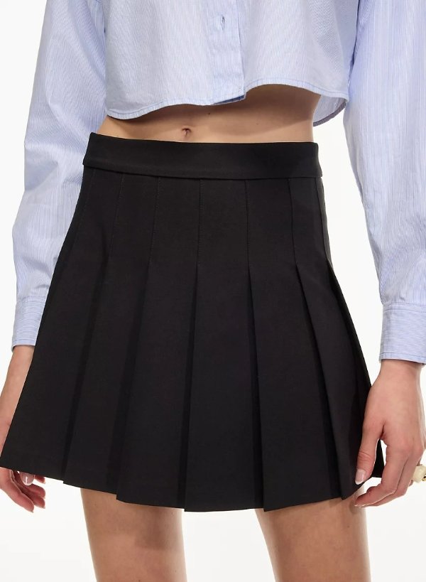 olive micro skirt