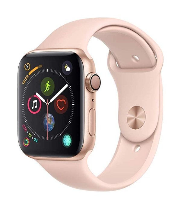 Watch Series 4 (GPS, 44mm) - Gold Aluminium Case with Pink Sand Sport Band