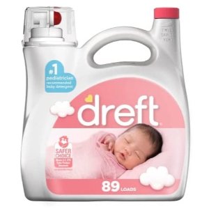 Dreft Stage 1 Newborn Baby Liquid Laundry Detergent