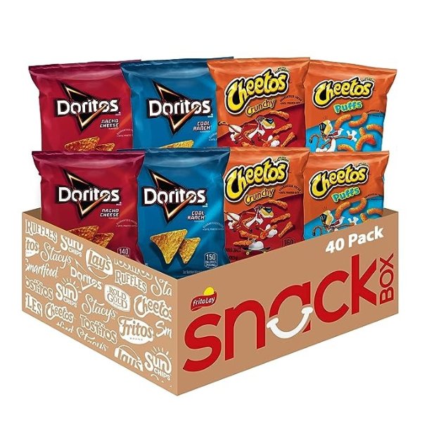 Doritos & Cheetos 混合零食派对装 40袋装