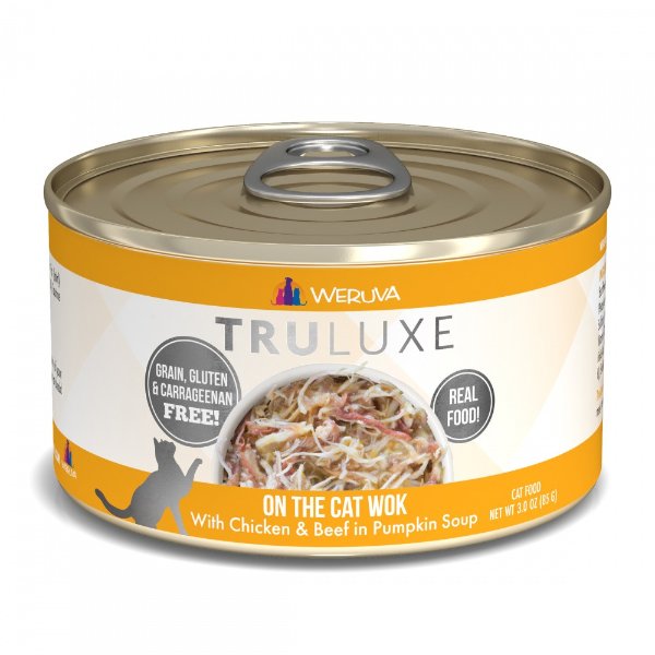 TRULUXE On The Cat Wok with Chicken and Beef in Pumpkin Soup Canned Cat Food | Petflow
