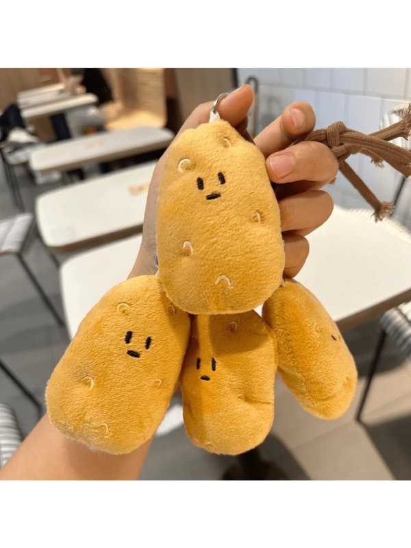 Cute Plush Sweet Potato Shaped Pendant Keychain/Bag Decoration, Creative Gift Idea | SHEIN USA