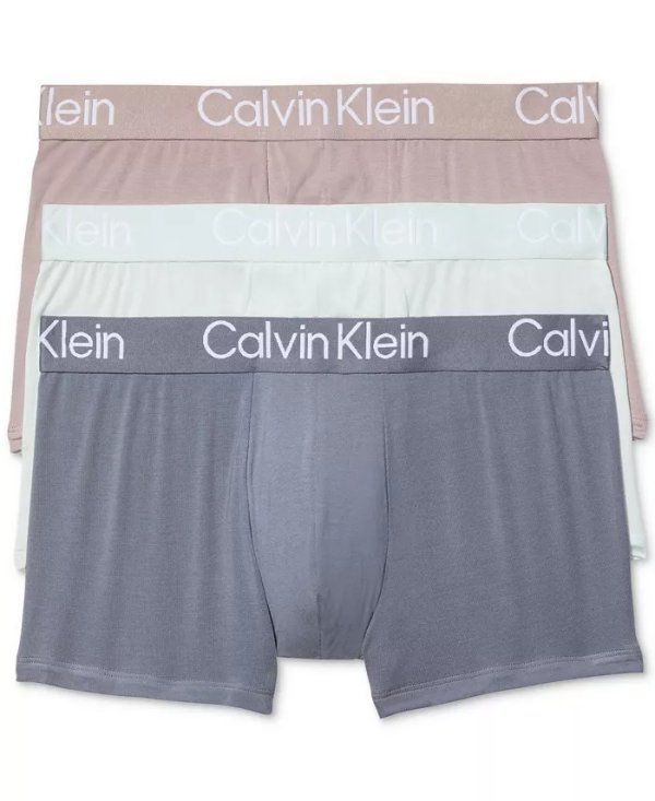 Men's 3-Pack Ultra Soft Modern Modal Trunk Underwear