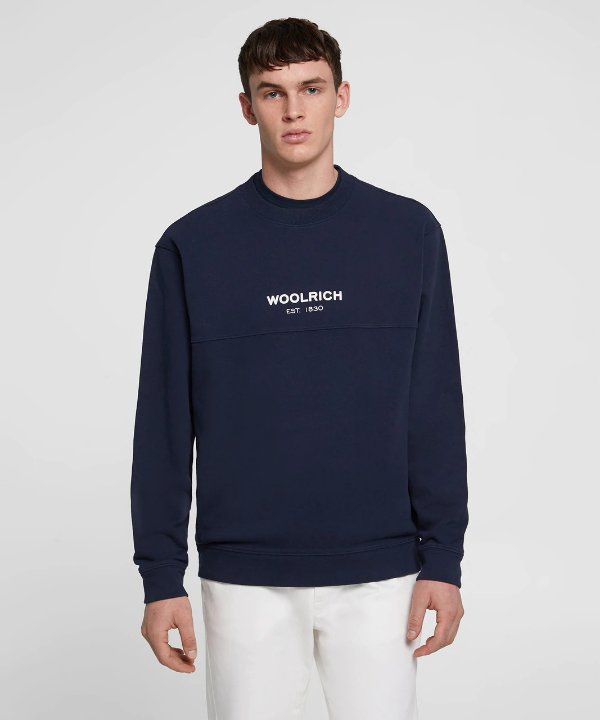 Men's American Crew Neck Sweatshirt 100% Cotton