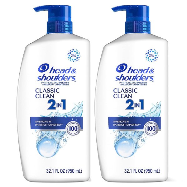 大容量去屑洗发水护发素2合1双瓶装 仅限部分用户