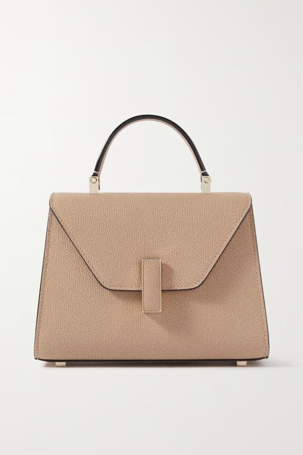 Iside micro textured-leather tote