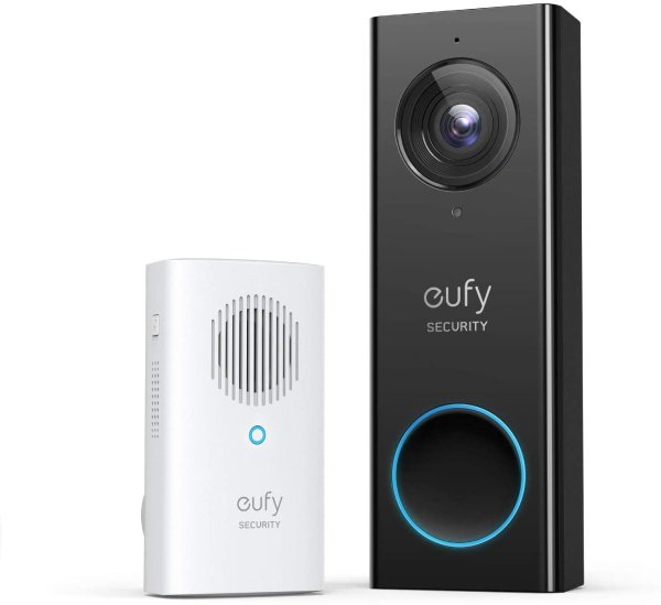 eufy Security 1080p 智能门铃 带警铃