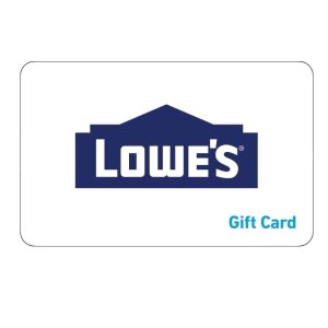 Lowe's $200电子礼卡 折扣促销