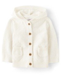 Unisex Baby Textured Cardigan - Homegrown by Gymboree - bunnys tail