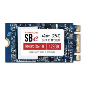 MyDigitalSSD 128GB Super Boot Eco Drive 42mm SATA III 6G M.2 NGFF 2242 SSD Solid State Drive (MDM242-SBe-128)