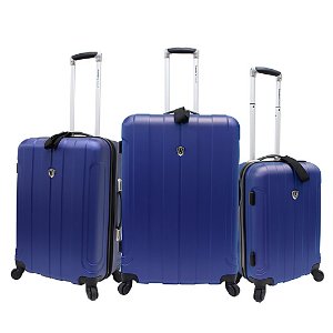 Traveler's Choice Cambridge 3 Piece Hardshell Spinner Hardside Luggage