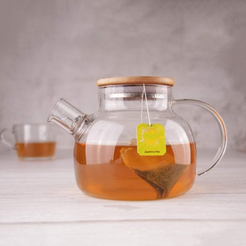 CnGlass 20.3oz 玻璃茶壶 可炉灶加热