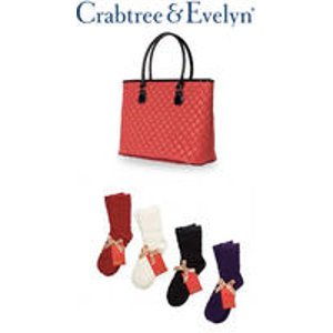 Crabtree & Evelyn购物满$125送价值$48的背包及双层保暖袜优惠