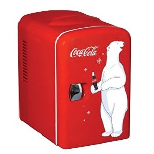 Koolatron Coca Cola KWC-4 6-Can Personal Mini 12-V Car Fridge